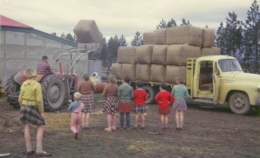 Family farm succession planning truck loader